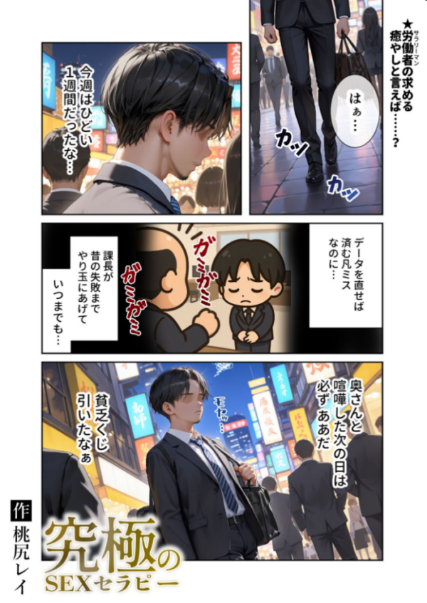 エロ漫画：究極のSEXセラピー 〜何でも望みを叶えてくれるHなセラピスト〜 第1話   hitomi サンプル画像