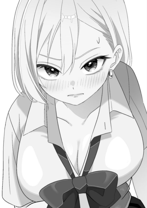 エロ漫画：ビッチぶってた処女ギャルですが友達のHを見て発情したので元カレに初体験をお願いしました 1 覗き見から始まる処女ギャルの発情   hitomi サンプル画像