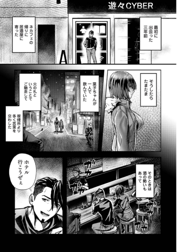 エロ漫画：年に2回会ってヤるだけの2人は、 第1集【合本版】   hitomi サンプル画像