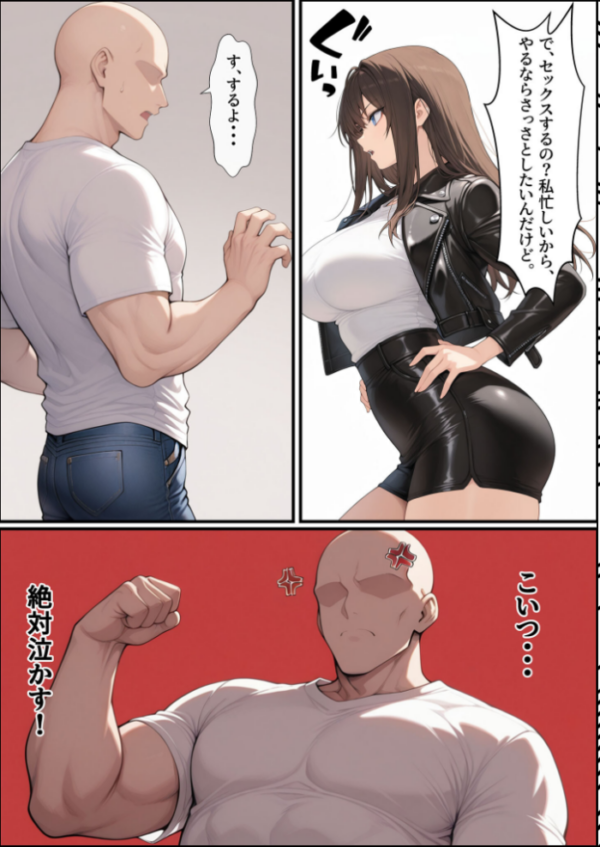 エロ漫画：一獲千女 〜女が当たる宝くじで一等を当てた男〜 人気若手女優編【合冊版】 モザイク版   hitomi サンプル画像