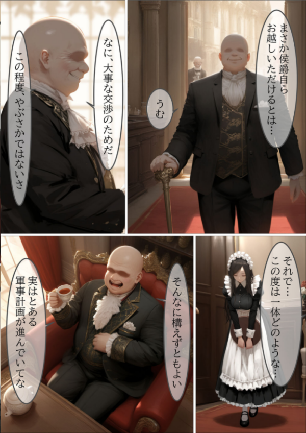 エロ漫画:貴族メイドが悪辣侯爵に堕とされるまで モザイク版 hitomi サンプル画像