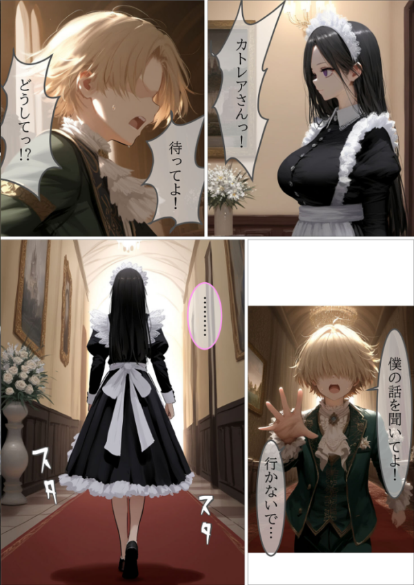 エロ漫画:貴族メイドが悪辣侯爵に堕とされるまで モザイク版 hitomi サンプル画像