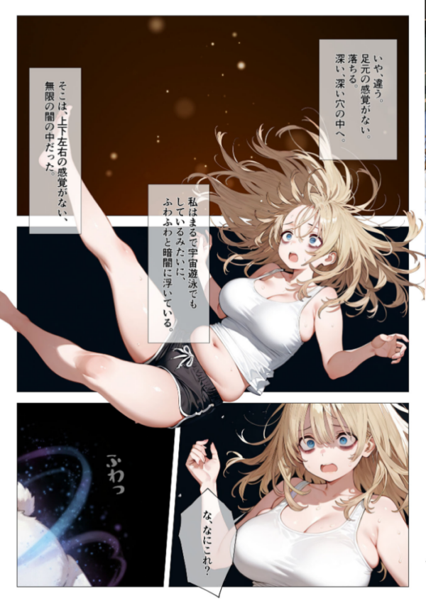 エロ漫画：エロ漫画の国のアリス -29歳限界女子が漫画の世界を堪能する- モザイク版   hitomi サンプル画像