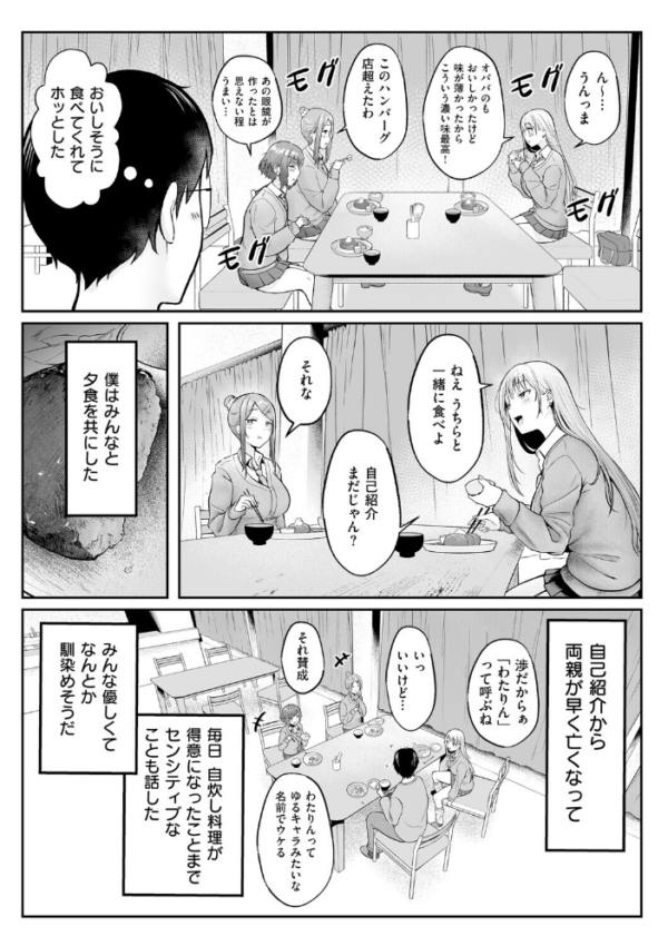 エロ漫画：女子寮管理人の僕はギャル寮生に振り回されてます 1   hitomi サンプル画像