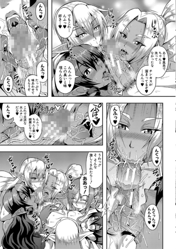 エロ漫画：エルフハーレム物語 【デジタル特装版】   hitomi サンプル画像