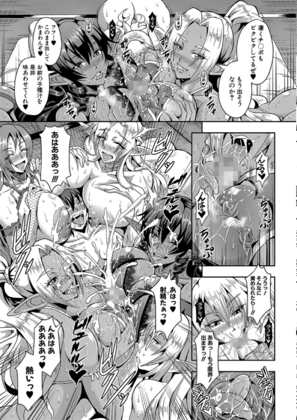 エロ漫画：エルフハーレム物語 【デジタル特装版】   hitomi サンプル画像