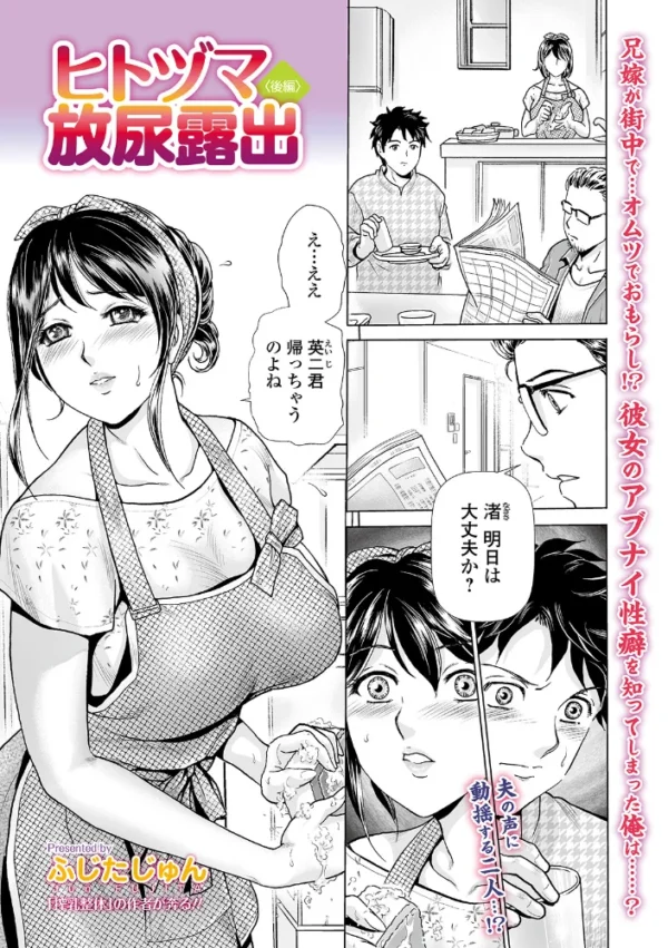 エロ漫画:ヒトヅマ放尿露出 〈後編〉 hitomi サンプル画像