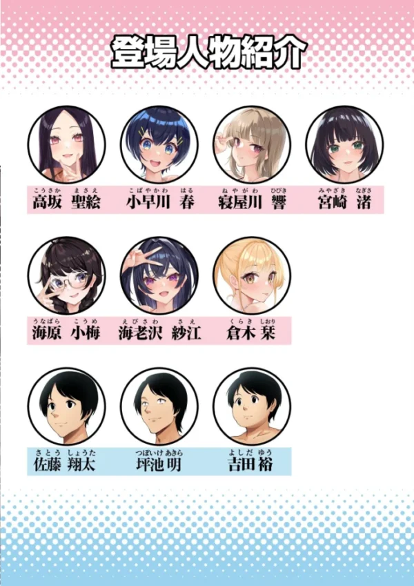 エロ漫画:男女10人ヤリ旅物語 5 hitomi サンプル画像