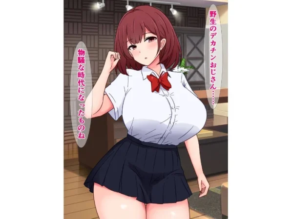エロ漫画:最近うちの周りには、野生のデカチンおじさんが大量発生してるらしい hitomi サンプル画像