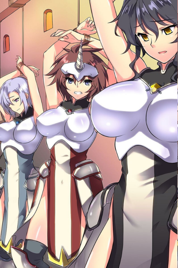 エロ漫画：女騎士・純潔巫女ド下品陥落 【デジタル特装版】   hitomi サンプル画像