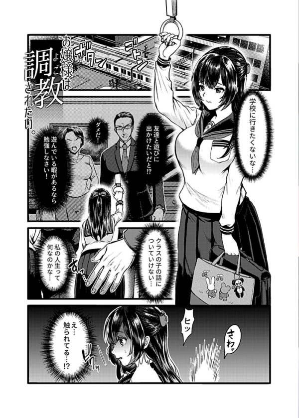 エロ漫画：お嬢様は調教されたい。【デジタル単行本】   hitomi サンプル画像