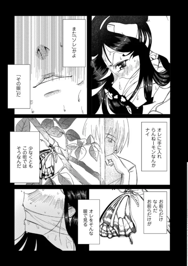 エロ漫画：蝶のゆくえ　hitomi サンプル画像