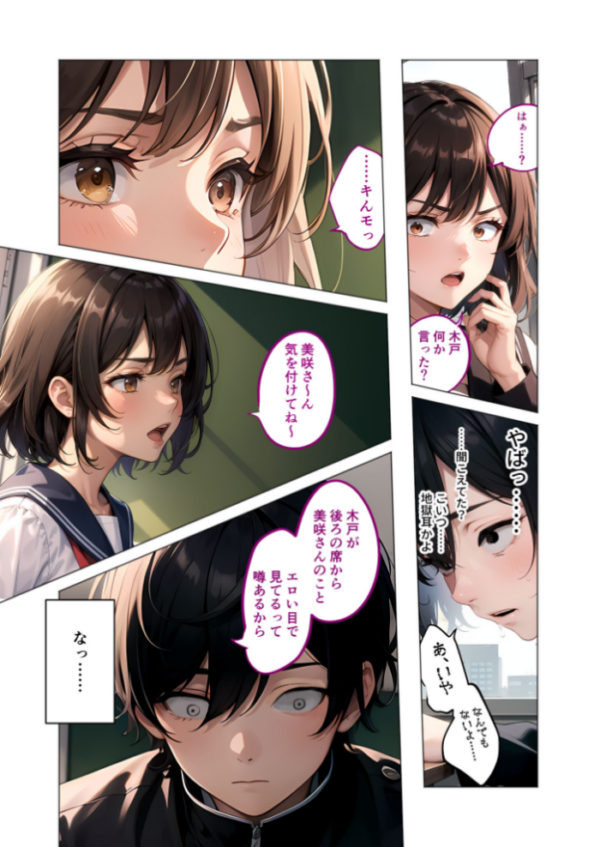 エロ漫画：純愛を踏みにじる淫乱マリア   hitomi サンプル画像