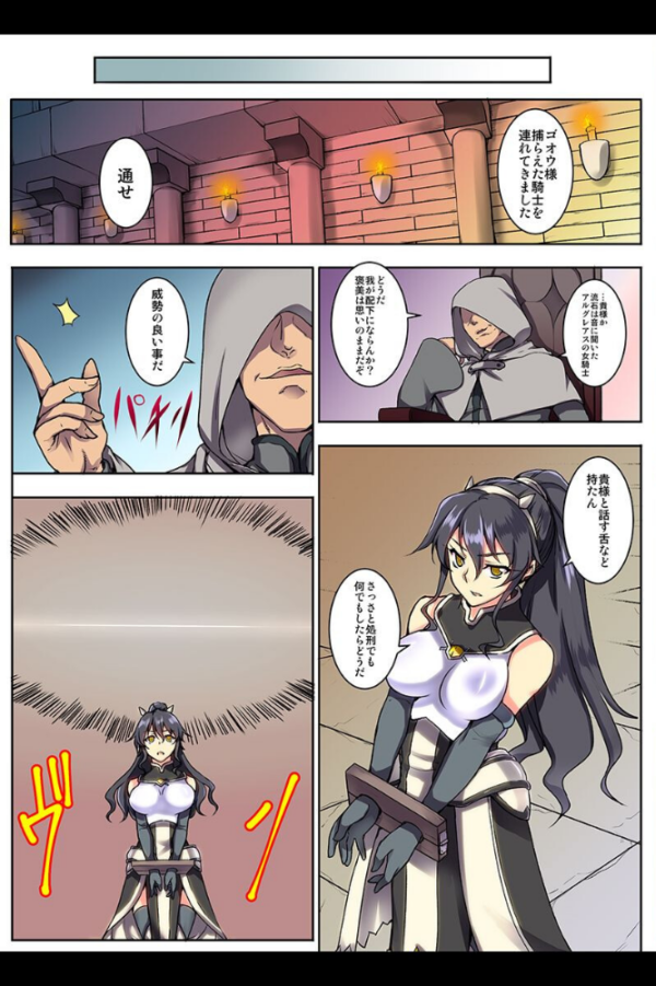 エロ漫画：女騎士・純潔巫女ド下品陥落 【デジタル特装版】   hitomi サンプル画像