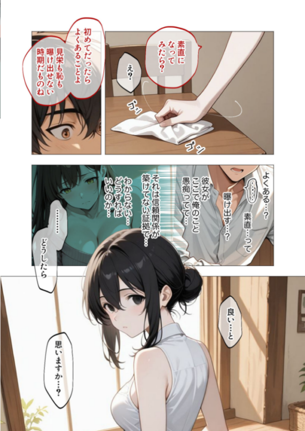 エロ漫画：狂わしのミユキさん（5）〜不甲斐ない僕を虐めてくれる支配的なお姉さん〜   hitomi サンプル画像
