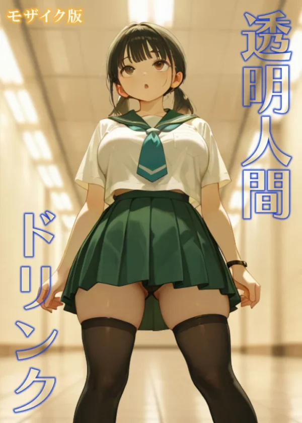 エロ漫画:透明人間ドリンク モザイク版 hitomi サンプル画像