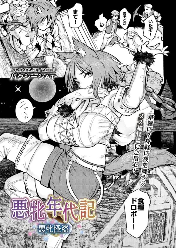 エロ漫画:悪牝年代記-悪牝怪盗- hitomi サンプル画像