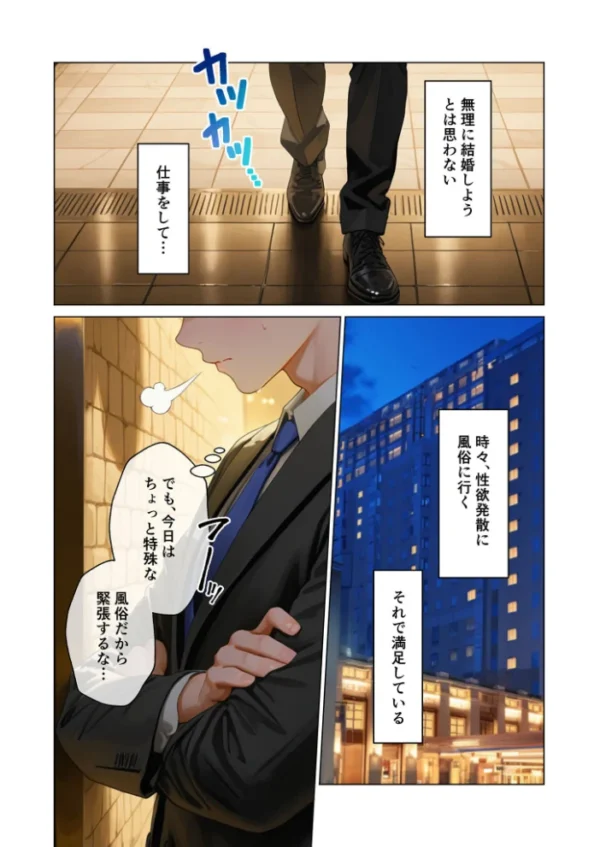 エロ漫画:マッチング型純愛風俗店「レッドリンク」 第17話 〜売れ残りのアラフォーでも愛してくれますか?〜 モザイク版 hitomi サンプル画像
