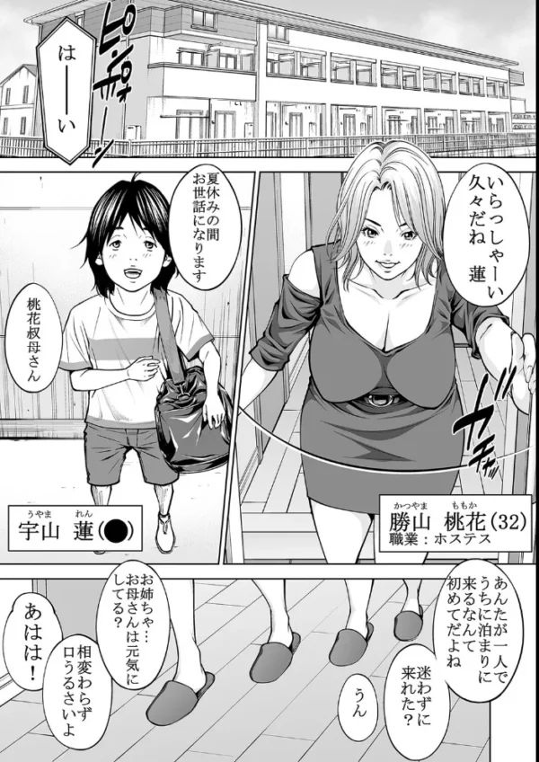 エロ漫画:僕の叔母さん観察記録(3) hitomi サンプル画像