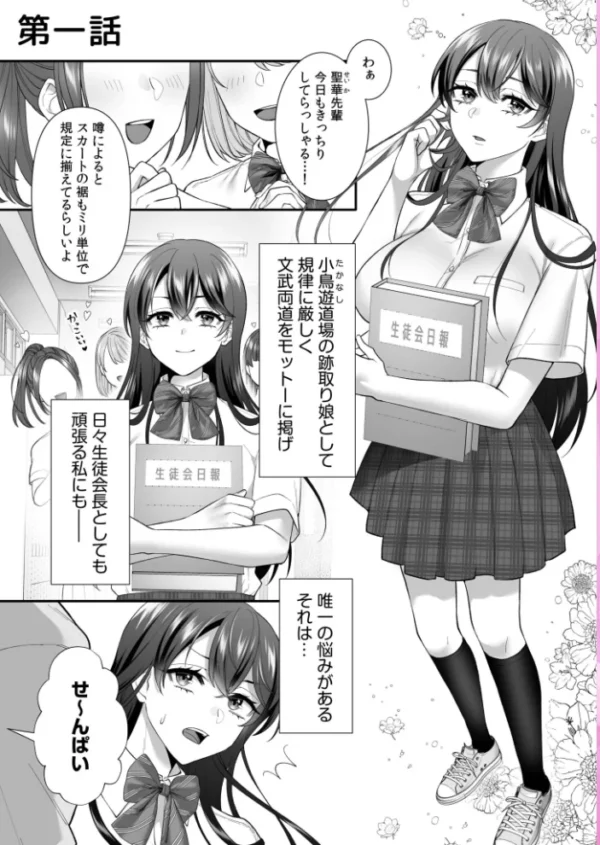 エロ漫画：生徒会長は俺のいいなり　hitomi サンプル画像