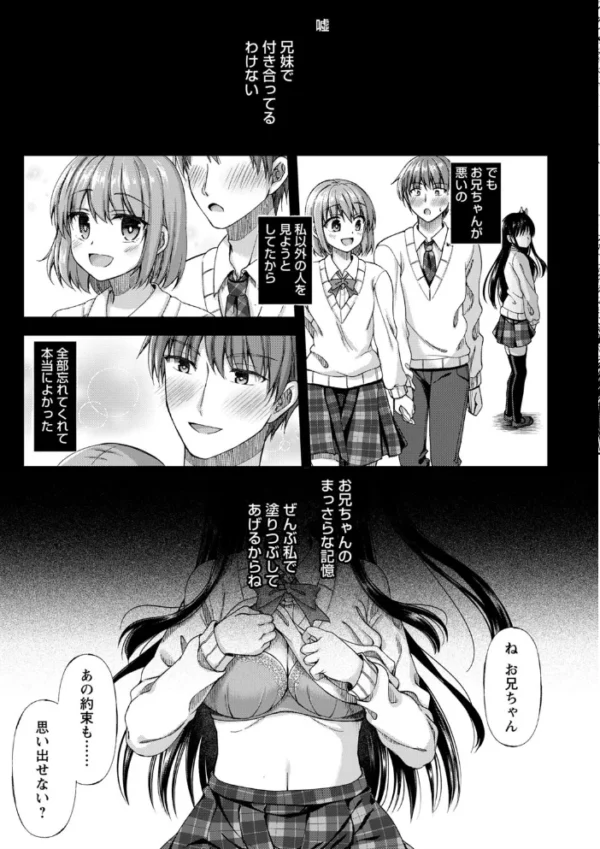 エロ漫画：誰にも言えない兄妹相姦   hitomi サンプル画像