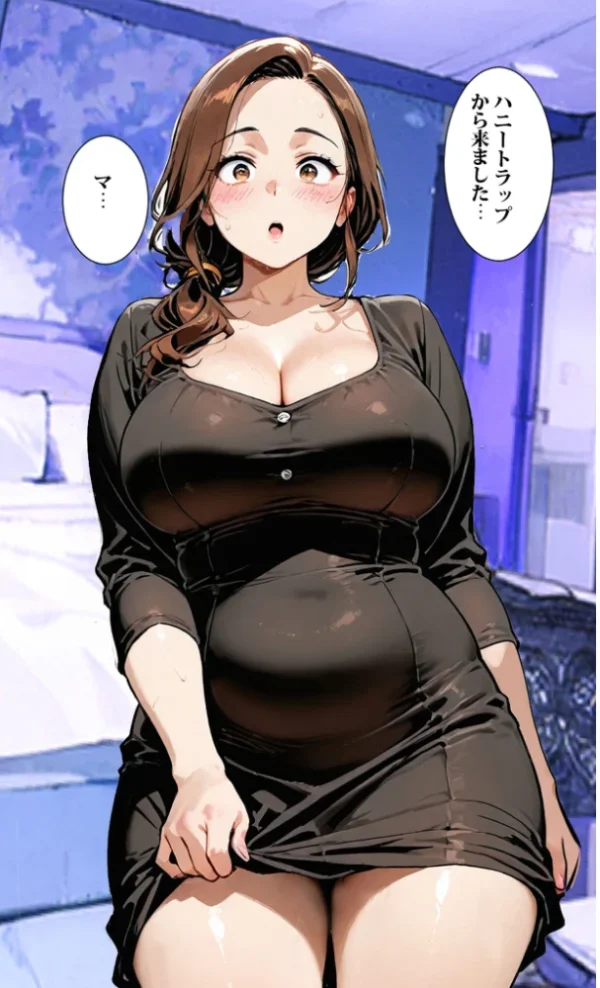 エロ漫画:デ●ヘル呼んだら義母が来た モザイク版 hitomi サンプル画像