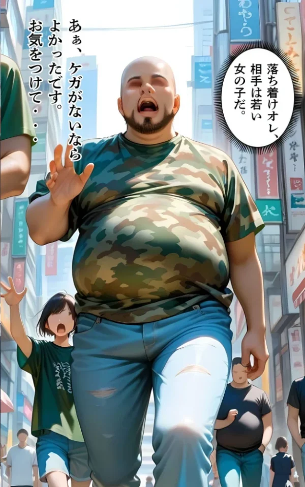 エロ漫画:【オヤジ嫌いツンデレ●●征服編】水着撮影会のはずが、いつのまにかおぢさんち〇ぽに沼る話4 モザイク版 hitomi サンプル画像