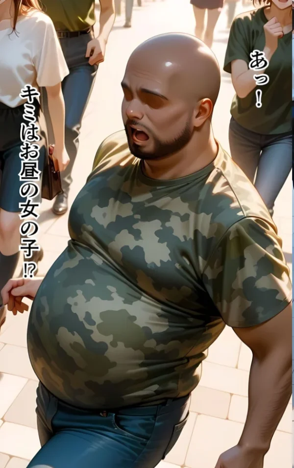 エロ漫画:【オヤジ嫌いツンデレ●●征服編】水着撮影会のはずが、いつのまにかおぢさんち〇ぽに沼る話4 モザイク版 hitomi サンプル画像