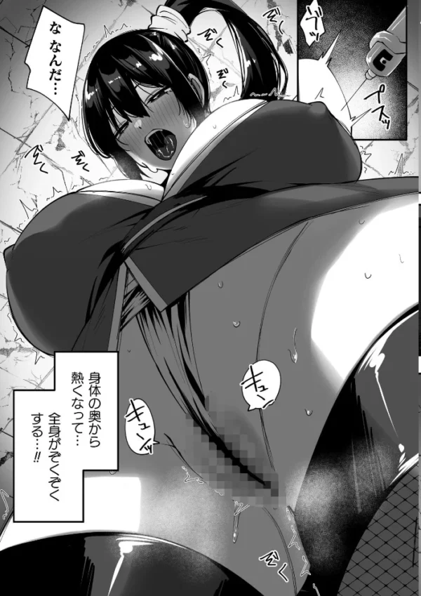 エロ漫画：淫堕の黒衣   hitomi サンプル画像