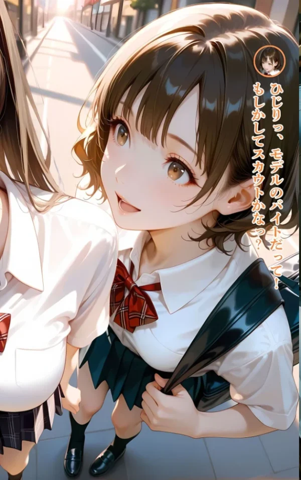 エロ漫画:【オヤジ嫌いツンデレ●●征服編】水着撮影会のはずが、いつのまにかおぢさんち〇ぽに沼る話4 モザイク版 hitomi サンプル画像