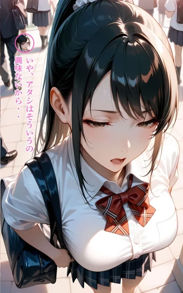 エロ漫画:【オヤジ嫌いツンデレ●●征服編】水着撮影会のはずが、いつのまにかおぢさんち〇ぽに沼る話4 モザイク版 hitomi サンプル画像