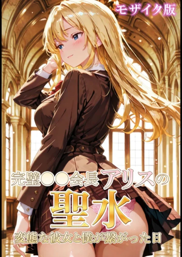 エロ漫画:完璧●●会長アリスの聖水〜変態な彼女と僕が繋がった日 モザイク版 hitomi サンプル画像