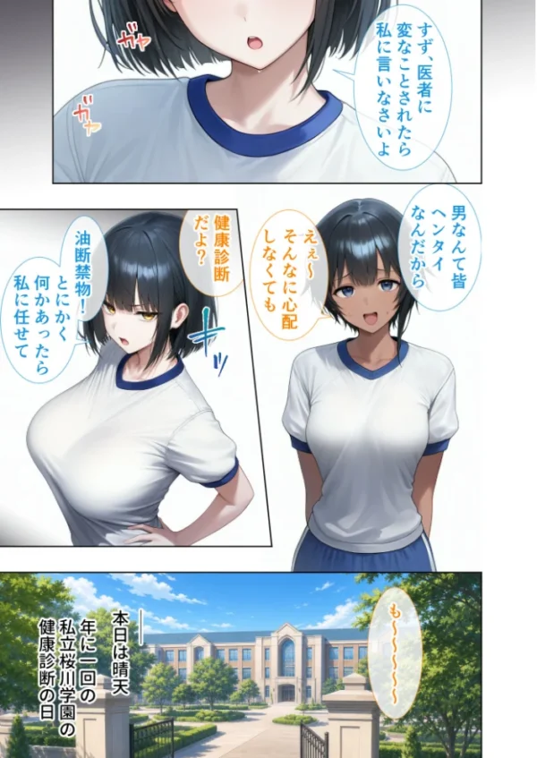 エロ漫画:悪徳医師の淫行×××治療・弐拾壱〜肉欲目覚める健康診断録〜 モザイク版 hitomi サンプル画像