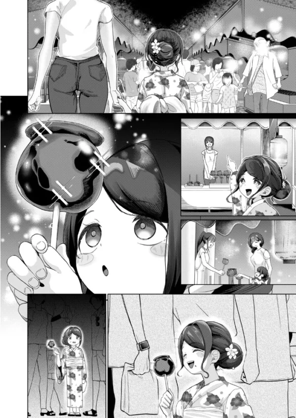 エロ漫画：少女お祭り注意報！（浮乳首極悶）　hitomi サンプル画像