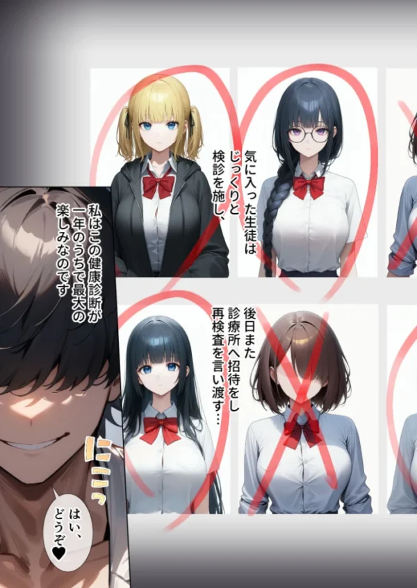 エロ漫画:悪徳医師の淫行×××治療・弐拾壱〜肉欲目覚める健康診断録〜 モザイク版 hitomi サンプル画像