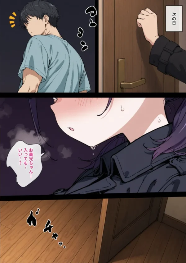 エロ漫画：引きこもりの兄とオナホになりたい義妹 モザイク版   hitomi サンプル画像