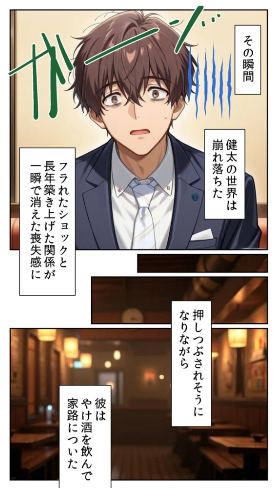 エロ漫画:プロポーズに失敗した俺が、制服コスの20歳女子を拾って秘密の背徳浮気SEXした話 モザイク版 hitomi サンプル画像